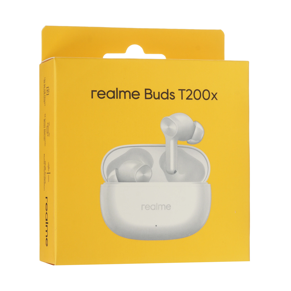 Наушники беспроводные  Realme Buds T200x, TWS (Белый)
