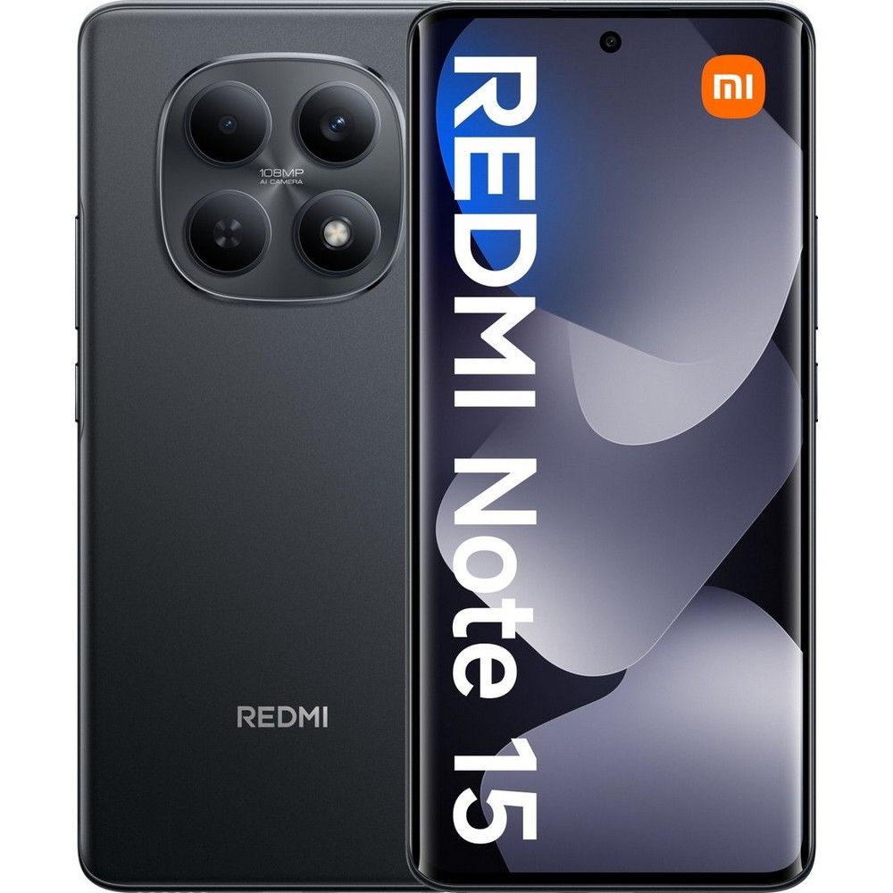 Смартфон Redmi Note 15 6+128Gb черный (MZB0M81RU)