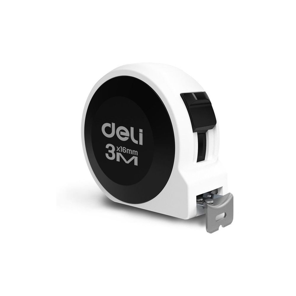 H8003B Рулетка Home Series White Deli H8003B 3м х  16мм, эксклюзивный дизайн