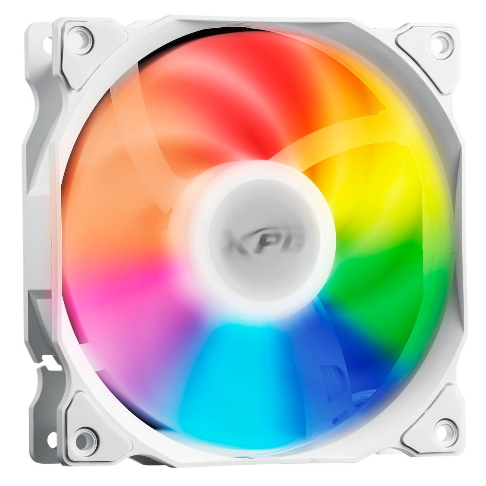 Вентилятор для корпуса VENTO 120 ARGb, белый 120мм 1200rpm 21db 3-pin