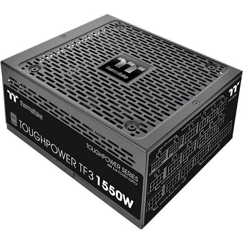 Блок питания ПК Thermaltake Toughpower TF3 1550 /1550W/Fully Modular/Non Light/Full Range/Analog/80 Plus Titanium/EU/100% JP CAP/All Flat Cables/Gen 5