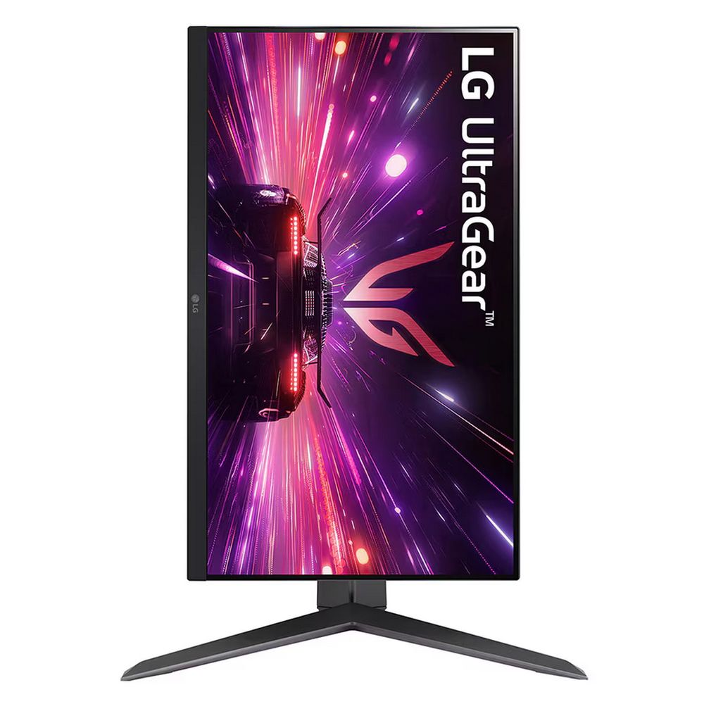 Монитор 23.8" LG 24GS65F-B  IPS, 1920x1080, 180Hz, 1ms, 300сd/m, 1000:1, HDR10 | HDMI(2.0), DP(1.4) | HAS, Pivot, Swivel, ExPSU, Vesa 100, Black