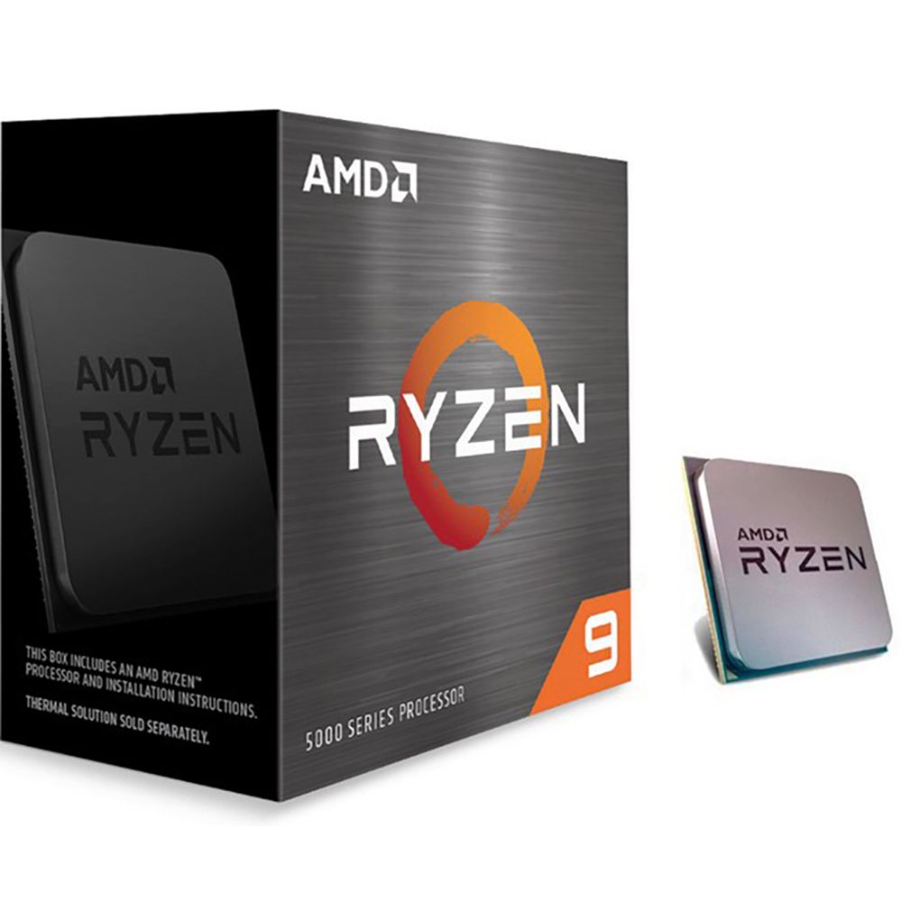 Центральный Процессор AMD RYZEN 9 5900X BOX (100-100000061WOZ)(Vermeer, 7nm, C12/T24, Base 3,70GHz, Turbo 4,80GHz, Without Graphics, L3 64Mb, TDP 105W, w/o cooler, SAM4)