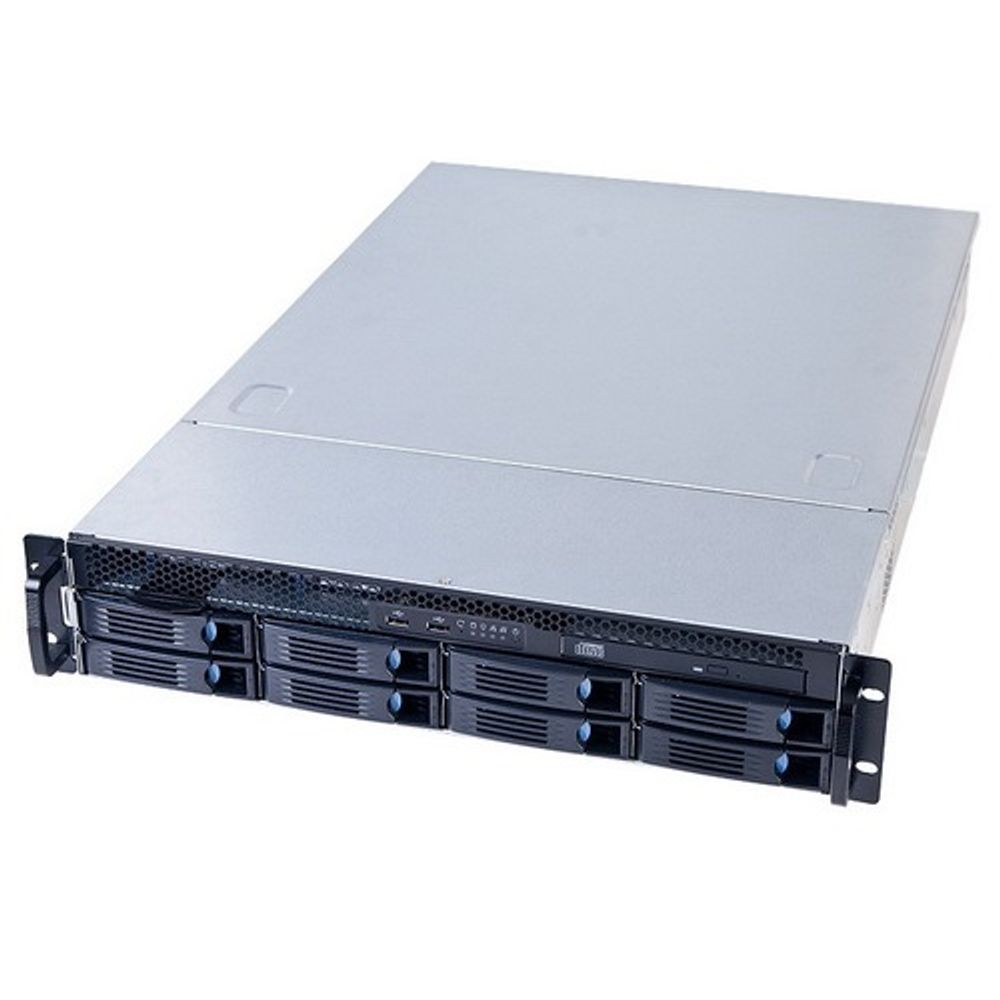 Корпус Chenbro RM23608M3-R875LE 2U 8xHotSWAP HDD with 6G SAS/SATA BP, 3x 80mm FAN, 1 x Slim CD-ROM Adapter (SATA to SATA), RPSU (1+1) 875W GOLD, with Rails (RM23608H05*13372)