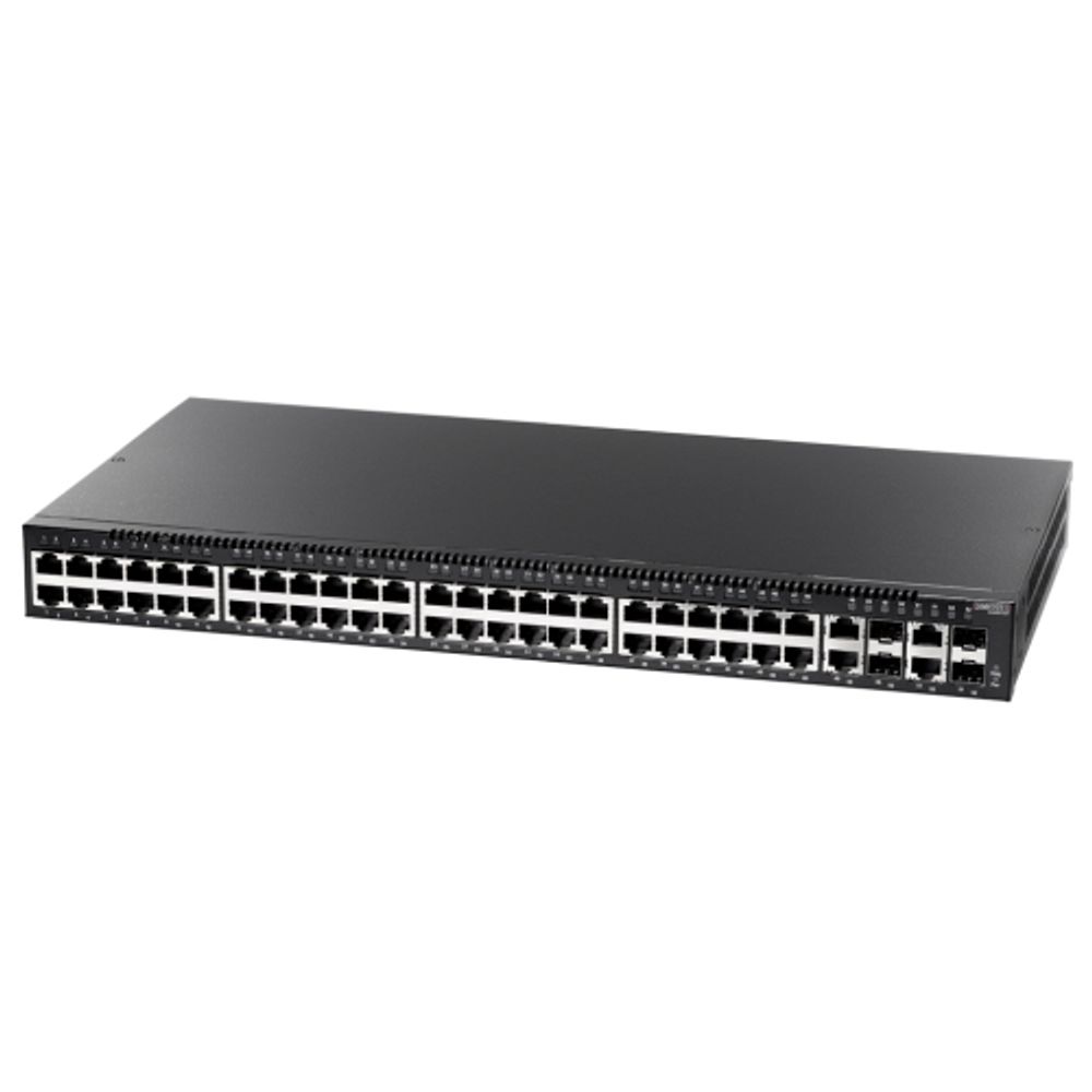 Коммутатор Edge-corE ECS3510-52T Edge-corE 48-Port 10/100BASE-TX + 4 Combo G (RJ-45/SFP), 1 RS-232 console port management, Fanless Design L2 Fast Ethernet Switch {4}