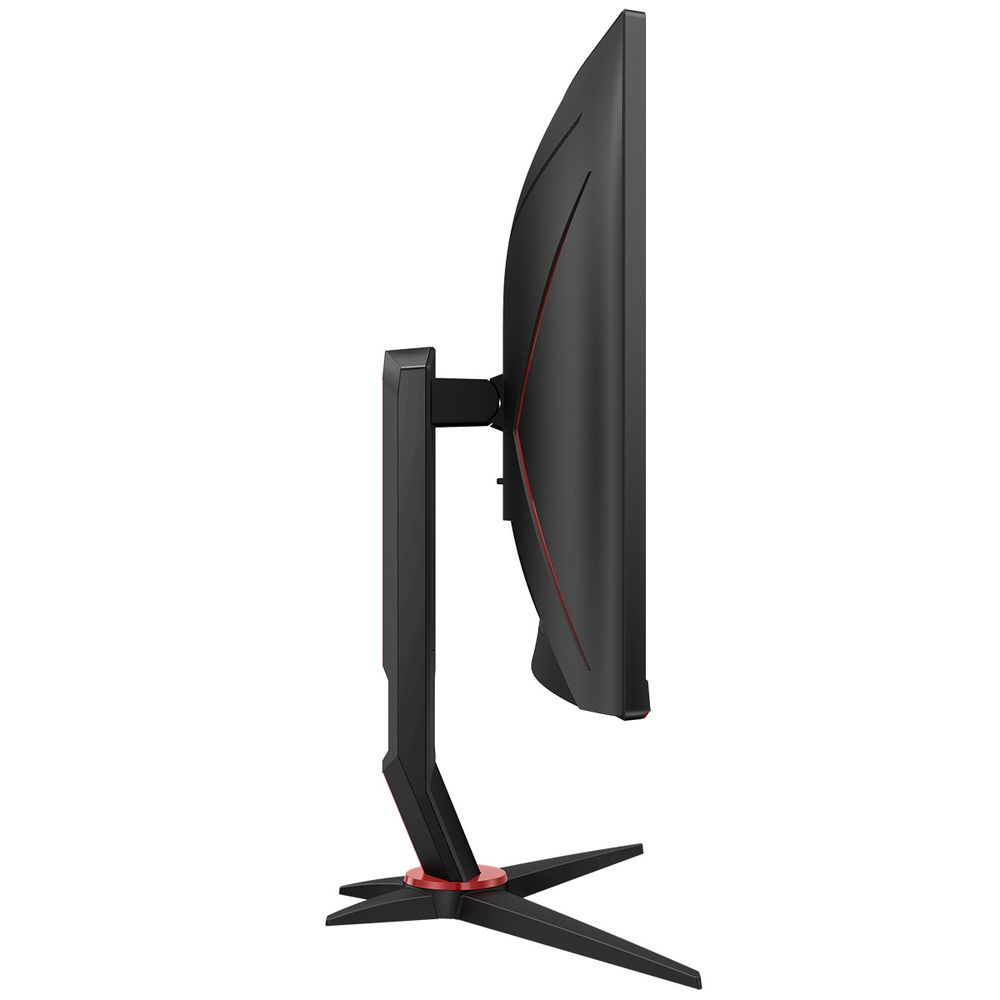 Монитор AOC 27" C27G2ZU Black-Red (VA, 1920x1080, HDMI+HDMI+DP, USB Hub, 0.5 ms, 178°/178°, 300 cd/m, 3000:1, 240Hz, MM, Curved)