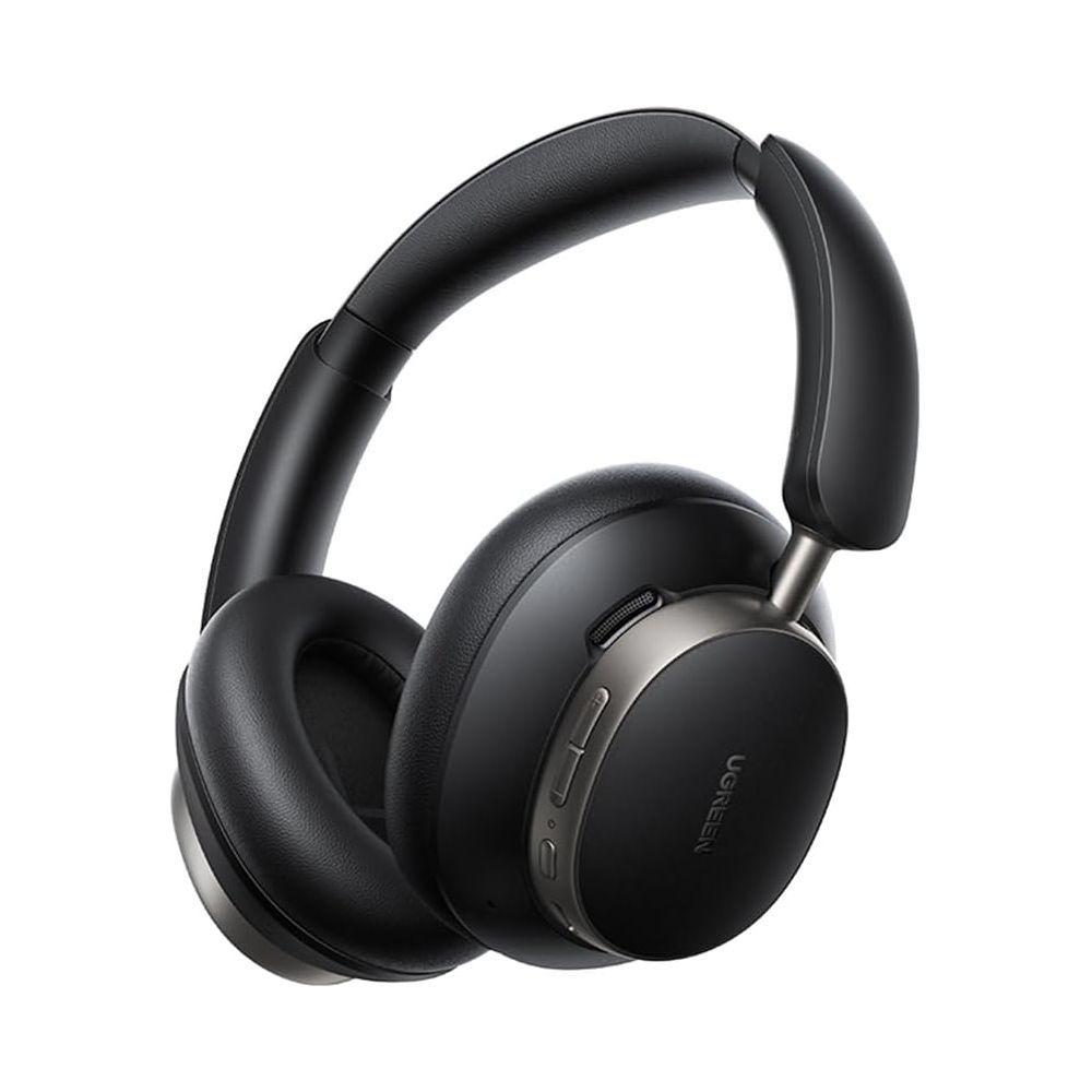 Наушники накладные UGREEN HP206 (55687) Studio Pro Hybrid Active Noise-Cancelling Headphones. Цвет: черный