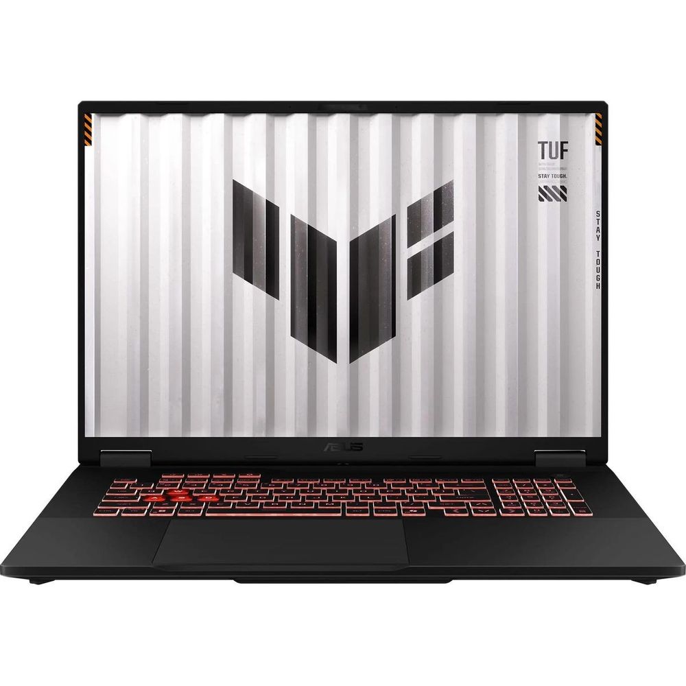 90NR0NL1-M001L0 - Ноутбук Asus 90NR0NL1-M001L0 TUF Gaming A18 FA808UP-S8030 18'' WUXGA (1920 x 1200) IPS 144Hz/AMD Ryzen 7 260 3,8GHz (8C)/32GB/1TB SSD/NVIDIA GeForce RTX5070 8GB/Wi-Fi 6E/BT5.3/IR+1080P FHD Camera/RGB Backlit/NoOS/1Y/Jaeger Gray