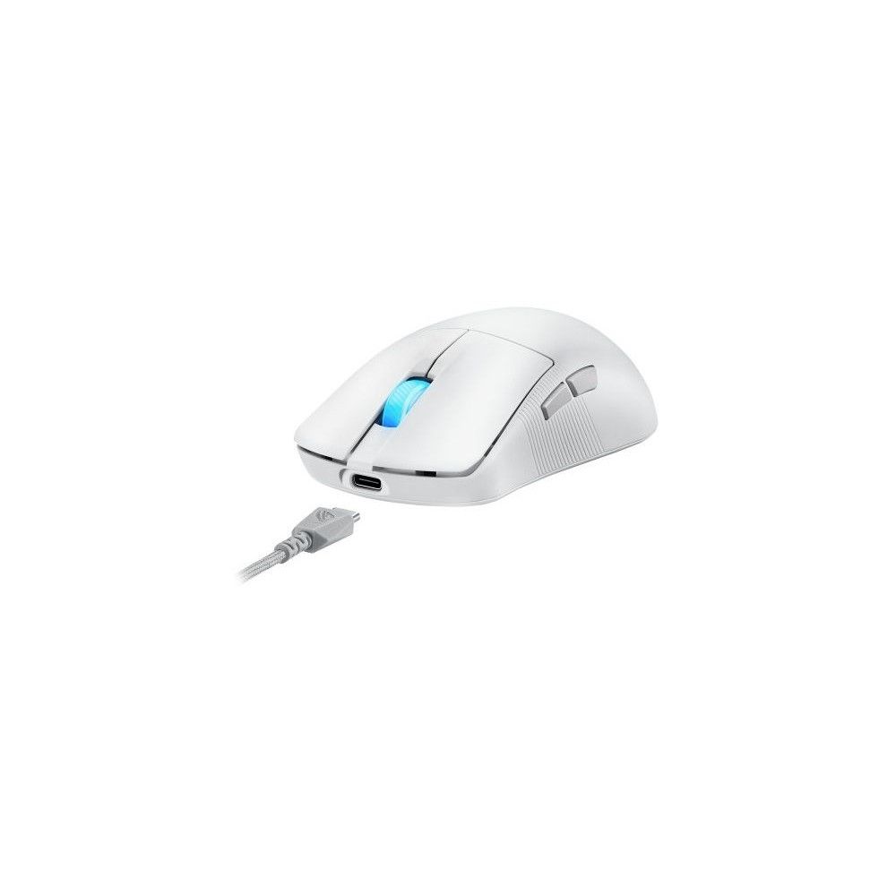 Мышь ASUS P716 ROG HARPE ACE MIN WHT 49g 42,000DPI Bluetooth 5.1 2.4GHz 5buttons