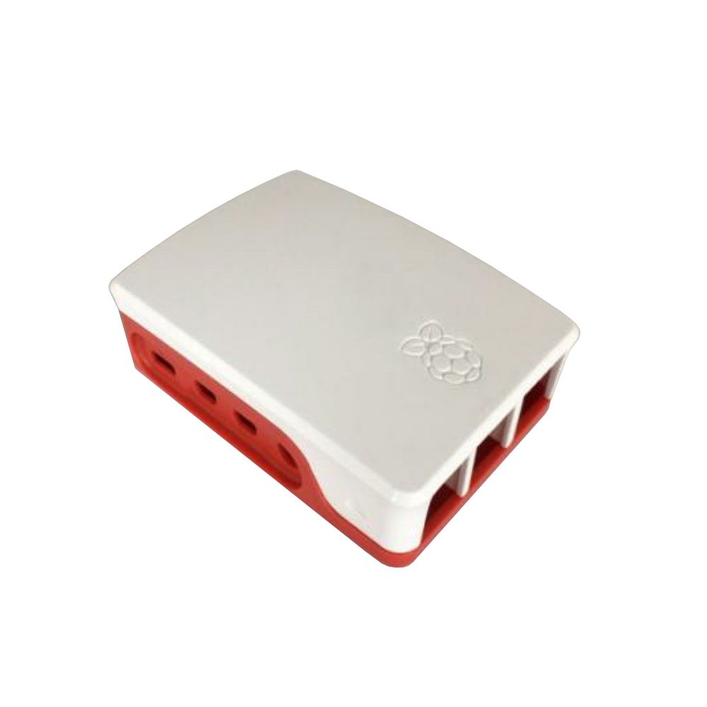 Корпус для одноплатного компьютера ACD White+Red ABS Case for Raspberry Pi 4B (RA597)