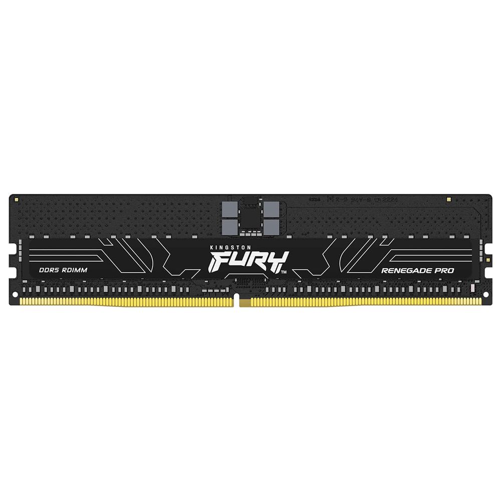 Модуль памяти Kingston Badpack 32GB DDR5 6800 FURY Renegade Pro RDIMM Black XMP ECC Registered DIMM (Single Module) 2RX8 34-44-44 1.4V 288-pin 16Gbit bp