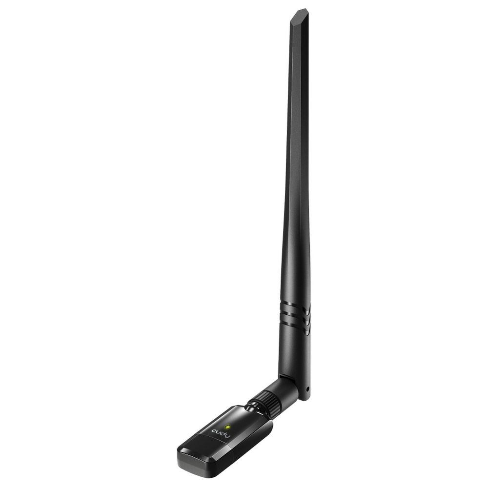 Адаптер беспроводной связи (Wi-Fi) CUDY AC1300 Wi-Fi High Gain USB 3.0 Adapter 1300Mbps High Gain Wi-Fi USB 3.0 Adapter, 802.11ac/a/b/g/n, 867Mbps at 5GHz + 400Mbps at 2.4GHz, 1 high gain detachable antenna, USB 3.0 (WU1400)
