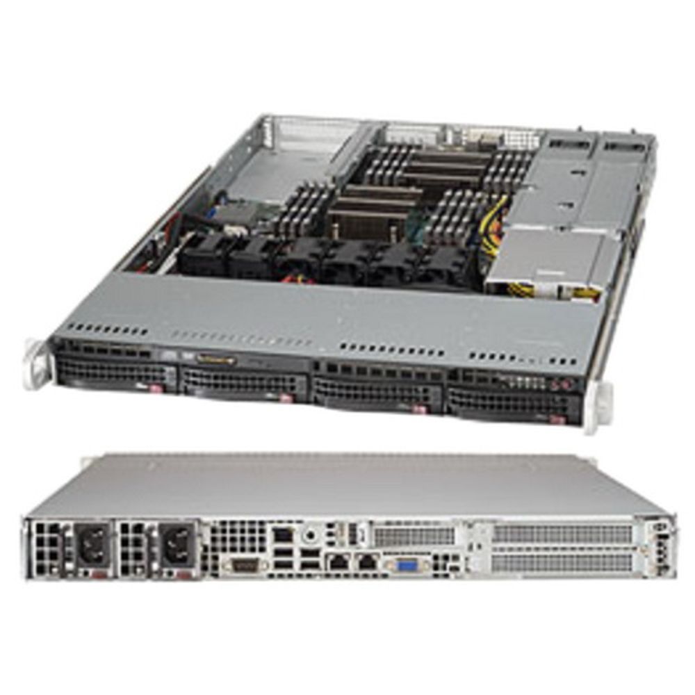 Серверная Платформа SuperMicro SYS-6018R-WTRT 3.5" 10G 2P 2x700W (SYS-6018R-WTRT)