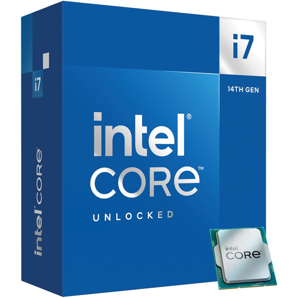Центральный Процессор Intel Core i7-14700K BOX (Raptor Lake, Intel 7, C20(12EC/8PC)/T20, Efficient-core Base 2.5GHz(EC), Performance Base 3,4GHz(PC), Turbo 5,6GHz, Max Turbo 5,6GHz, UHD 770, L2 28Mb, Cache 33Mb, Base TDP 125W, Turbo TDP 253W, S1700) (without cooler)