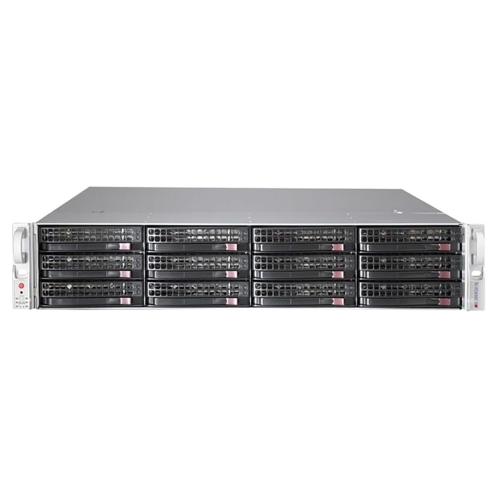 Корпус SuperMicro CSE-826E16-R1200LPB 2U SC826 Chassis w/1  Expander, черный