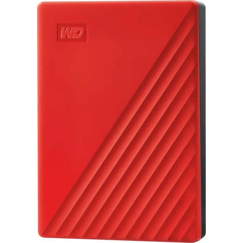 Внешний жесткий диск 4TB Western Digital WDBPKJ0040BRD-WESN,My Passport 2.5", USB 3.0, Красный