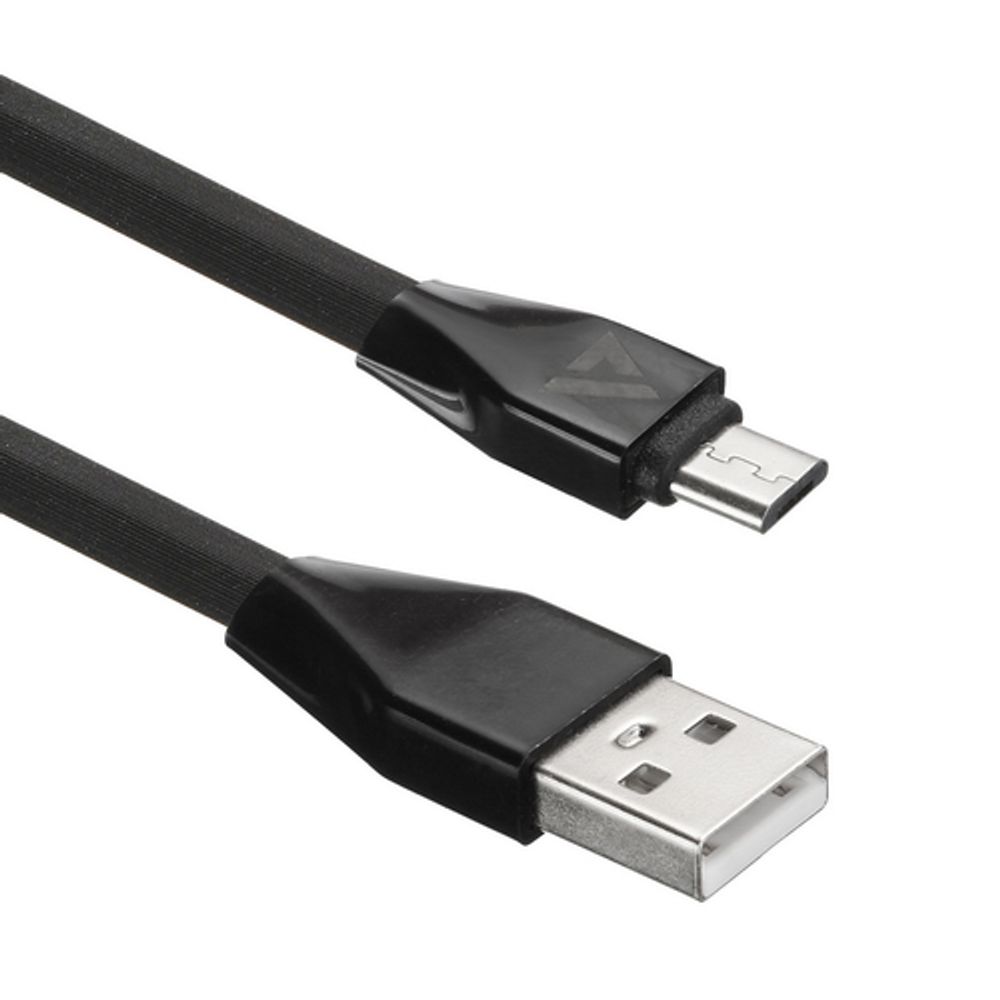 Кабели USB ACD -Life MicroUSB ; USB-A TPE, 1м, черный (ACD-U920-M1B)