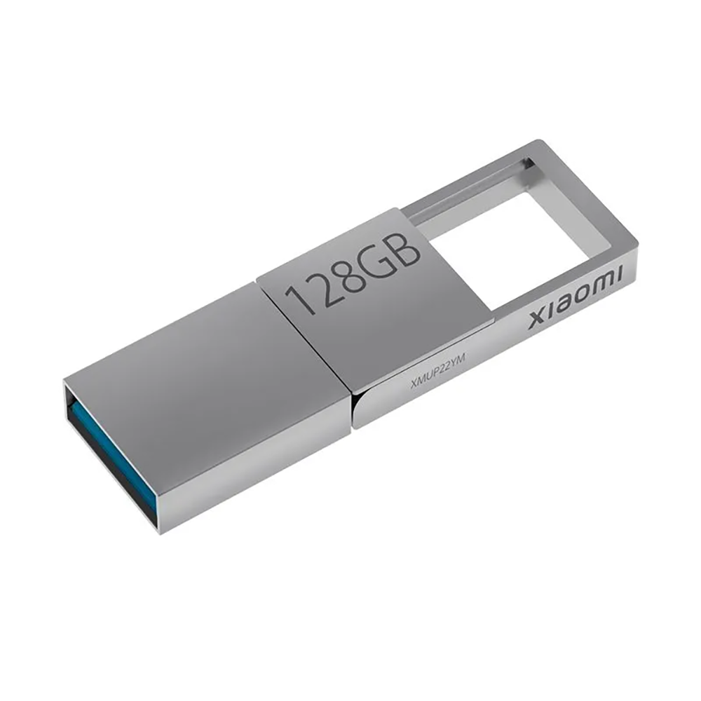 <117270> Флешка 128Gb Xiaomi Dual-interface Flash Drive USB-A USB-C металл [BHR8816GL]