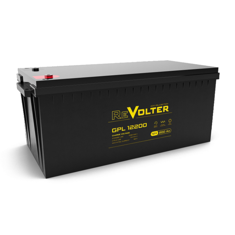 Revolter Аккумулятор GPL 12200 (12B/200Ач)