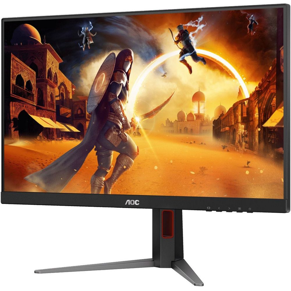 Монитор 27" AOC Q27G4/D  IPS, 2560x1440, 200Hz, 1ms, 450сd/m, 1200:1, HDR10 | HDMI(2.0), DP(1.4) | HAS, Pivot, Swivel, InPSU, Vesa 100, Black/Red