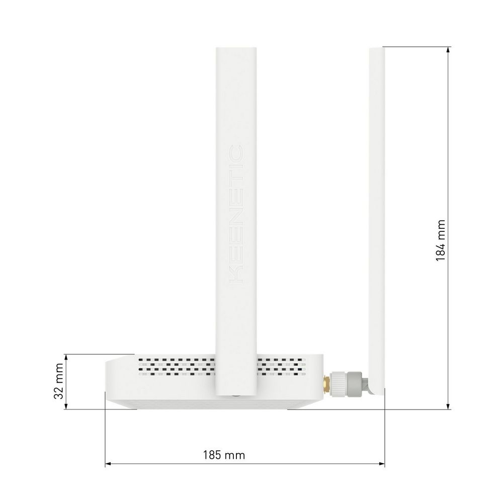 Маршрутизатор Keenetic Explorer 4G (KN-4910) Интернет-центр с модемом 4G, Mesh Wi-Fi 5 AC1200 и 4-портовым Smart-коммутатором