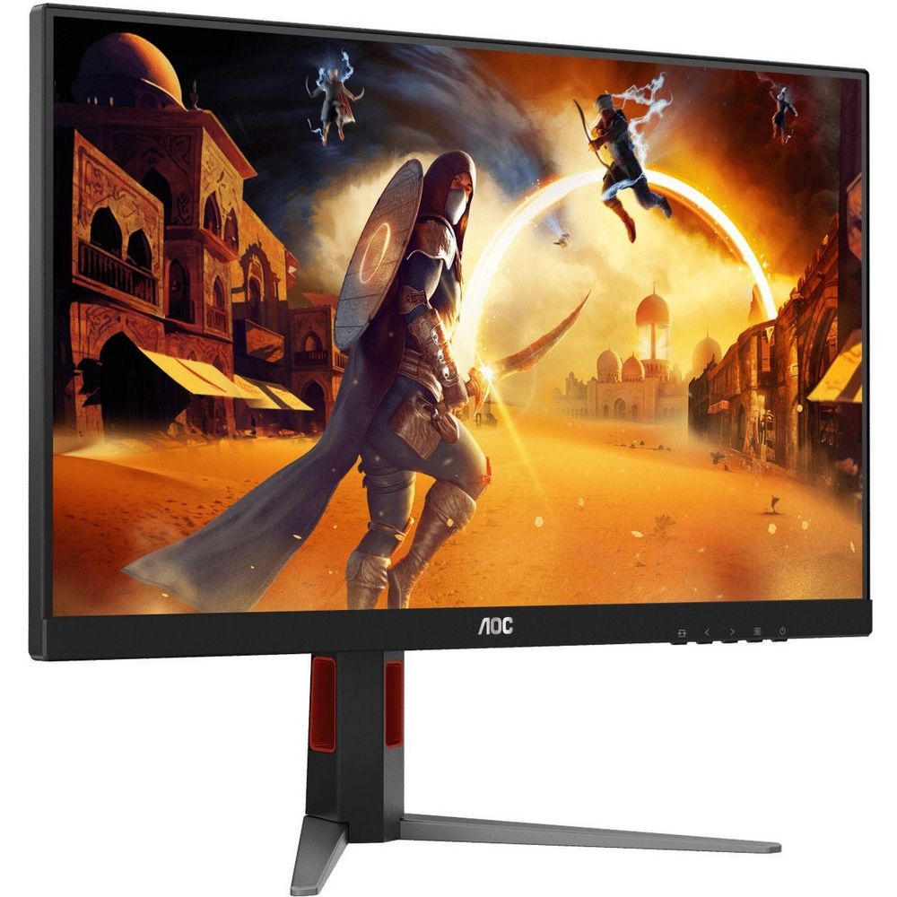 Монитор 27" AOC Q27G4/D  IPS, 2560x1440, 200Hz, 1ms, 450сd/m, 1200:1, HDR10 | HDMI(2.0), DP(1.4) | HAS, Pivot, Swivel, InPSU, Vesa 100, Black/Red