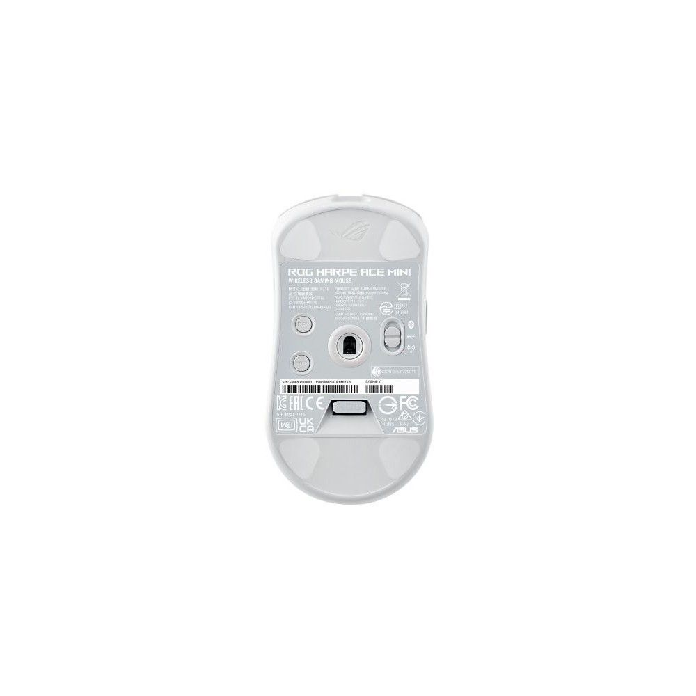 Мышь ASUS P716 ROG HARPE ACE MIN WHT 49g 42,000DPI Bluetooth 5.1 2.4GHz 5buttons