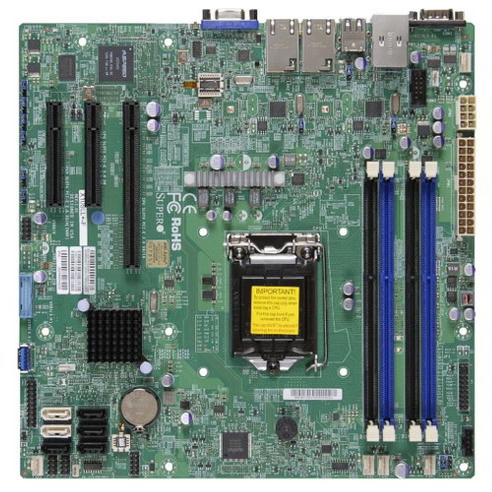 Материнская плата SuperMicro MBD-X10SLM+-F-O, RTL {5}