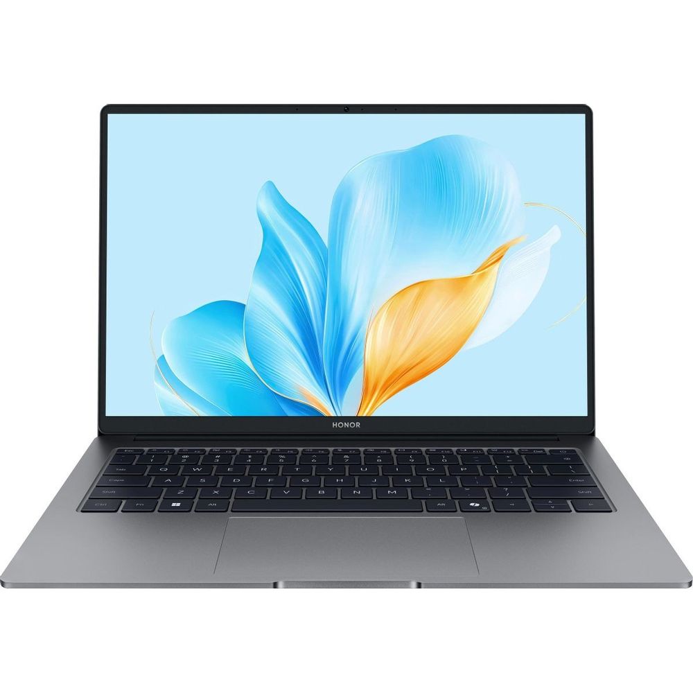 Ноутбук HONOR MagicBook X14 Intel Core i5-13420H/16Gb (soldered D4)/SSD1Tb/UMA/14"/IPS/WUXGA/1920x1200/60Hz/Win11/Grey/1.4kg