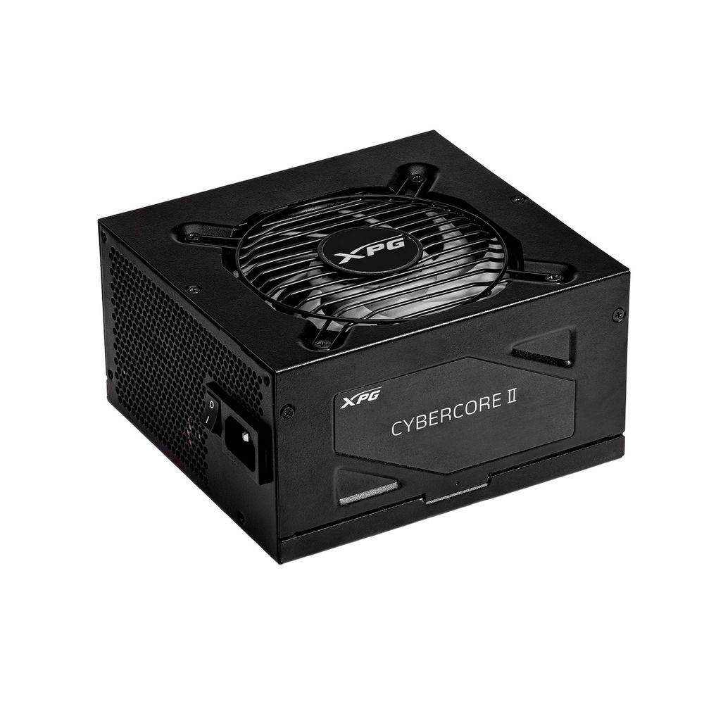 Блок питания ADATA XPG CYBERCORE II 1300W RTL (CYBERCOREII1300P-BKCEU), 1300Вт, 80 PLUS Platinum, 120мм, модульный, черный