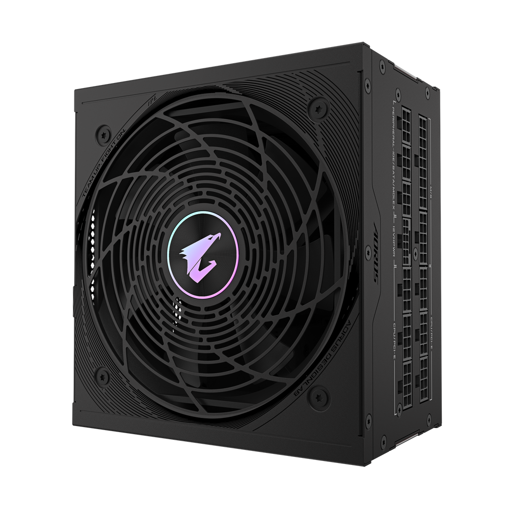 Блок питания ПК Gigabyte AE1000PM PG5 1000W, 80Plus, Platinum, Полностью модульный, PCIe Gen 5.1, ATX 3.0 compatible