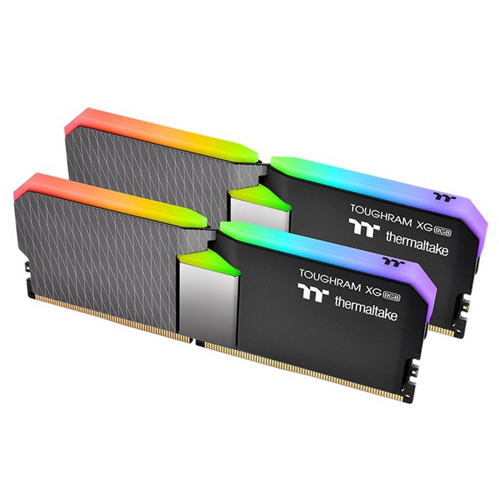Модуль памяти BP 16GB Thermaltake DDR4 4000 DIMM TOUGHRAM XG RGB Black Gaming Memory R016D408GX2-4000C19A Non-ECC, CL19, 1.35V, Heat Shield, XMP 2.0, Kit (2x8GB), RTL (523110) bp