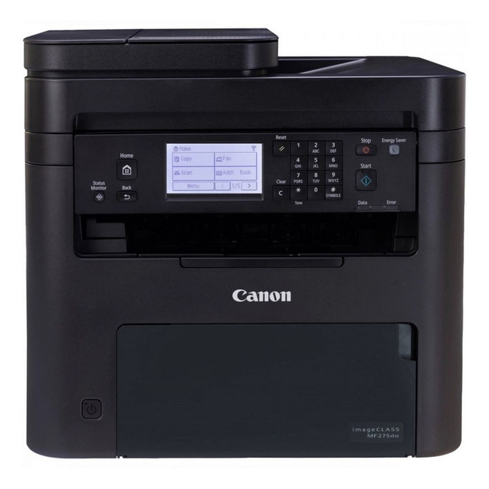 Canon i-Sensys MF275dw А4, МФУ, лазерное, черно-белое , 29стр/мин, 2400х600dpi, 1200МГц, 256Мб, 35АПД, WiFi/AirPrint/USB/Ethernet, 700стр/картридж, (5621C001)