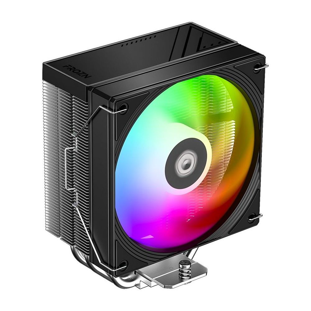 Кулер для процессора ID-COOLING FROZN A410 SE ARGB LGA1700/1200/115X/AM5/AM4 (10шт/кор, TDP 180W, PWM, 4 тепл.трубки прямого контакта, ARGB FAN 120mm, черный) RET