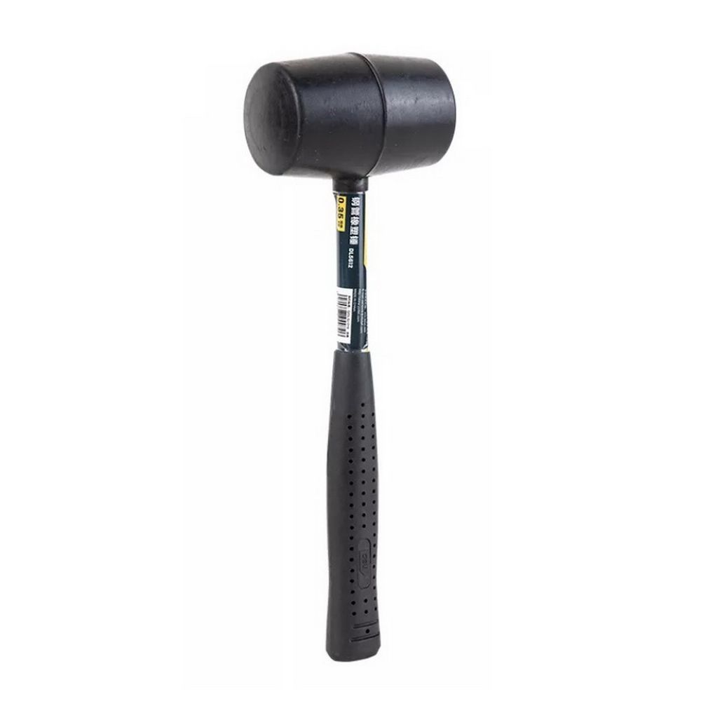 DL5612 Deli Резиновый молоток со стальной ручкой Deli DL5612 340 грамм, длина 260 мм