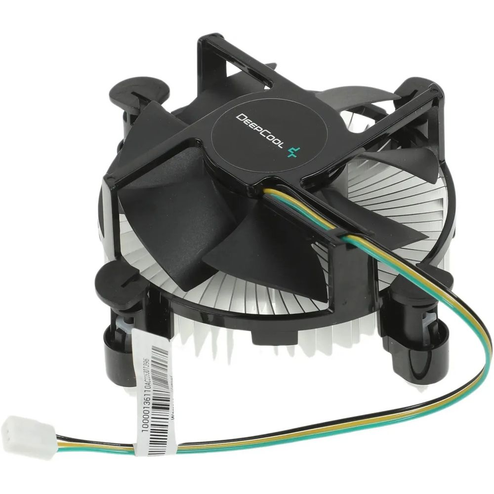 Вентилятор для процессора Deepcool OEM CK-11509 (Height 56mm, Fan 92mm, 2200±10% rpm, 26.8dB(A), TDP 65W,  Al, 3-Pin, Push Pins, Intel LGA1200/115x)  (725626) oem