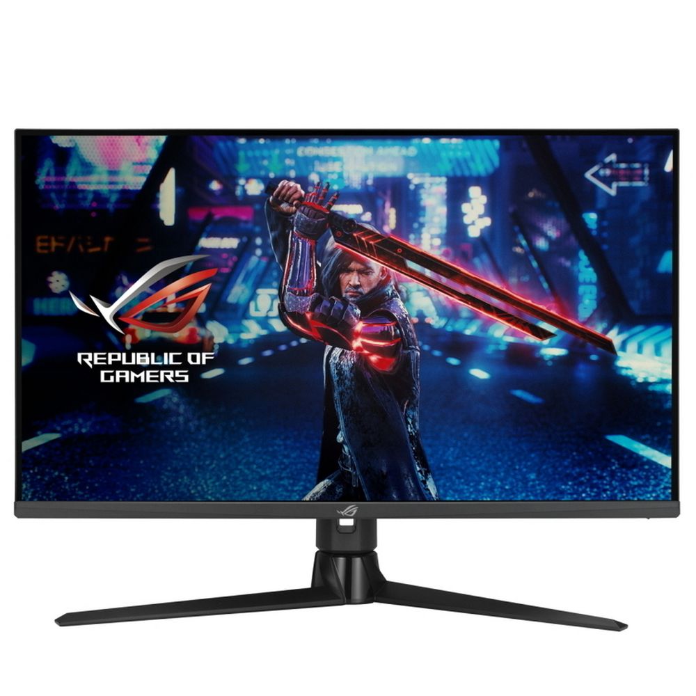 ASUS LCD 32" XG32AQ черный {IPS 2560x1440 175Hz 1ms 600cd 1000:1 2xHDMI DisplayPort 2xUSB3.2 HAS G-Sync} [90LM08A0-B01170]