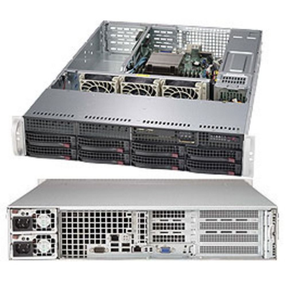 Сервер в сборе: SUPERMICRO SYS-5028R-WR 2U, 1xLGA2011-R3 / Intel Xeon E5-1630V4 / DDR4 32GB (PC4-19200) 2400MHz ECC Reg / 5*6Tb SATA-III / 3*960GB SSD, 2.5" /VGA / Intel Ethernet Server Adapter X520-SR2 /MCP-220-00043*3/ 500W