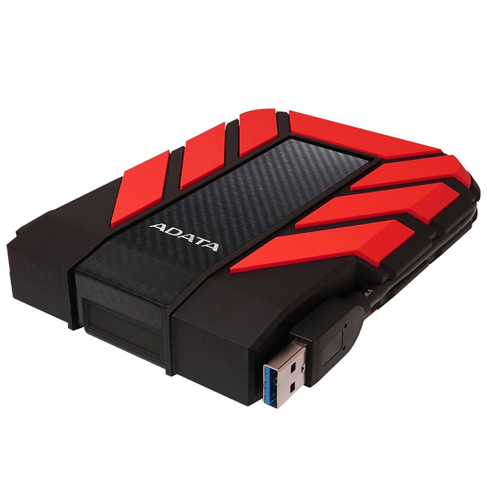 Жесткий диск внешний ADATA HD710 Pro AHD710P-1TU31-CRD 1TB 2.5" USB 3.1, IP68, Shock Sensor, Red, Retail {20}, (460417)