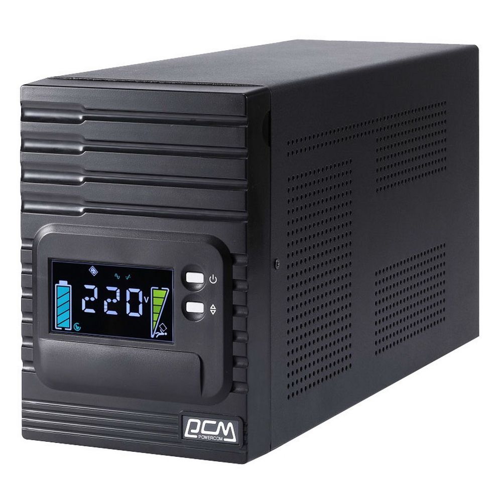Источник бесперебойного питания (ИБП) POWERCOM Bad Pack Smart King Pro+ SPT-1500-II LCD line-interactive 1200W/1500VA (037288) bp