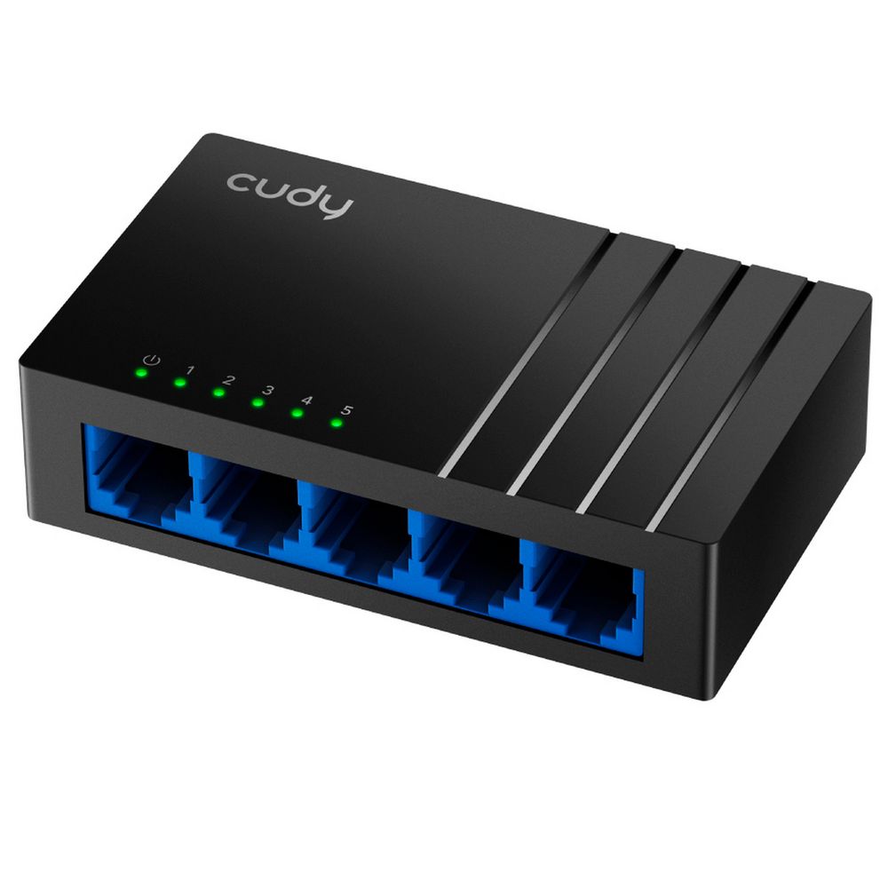 Коммутатор Cudy GS105D, 5×1GbE, неуправляемый
