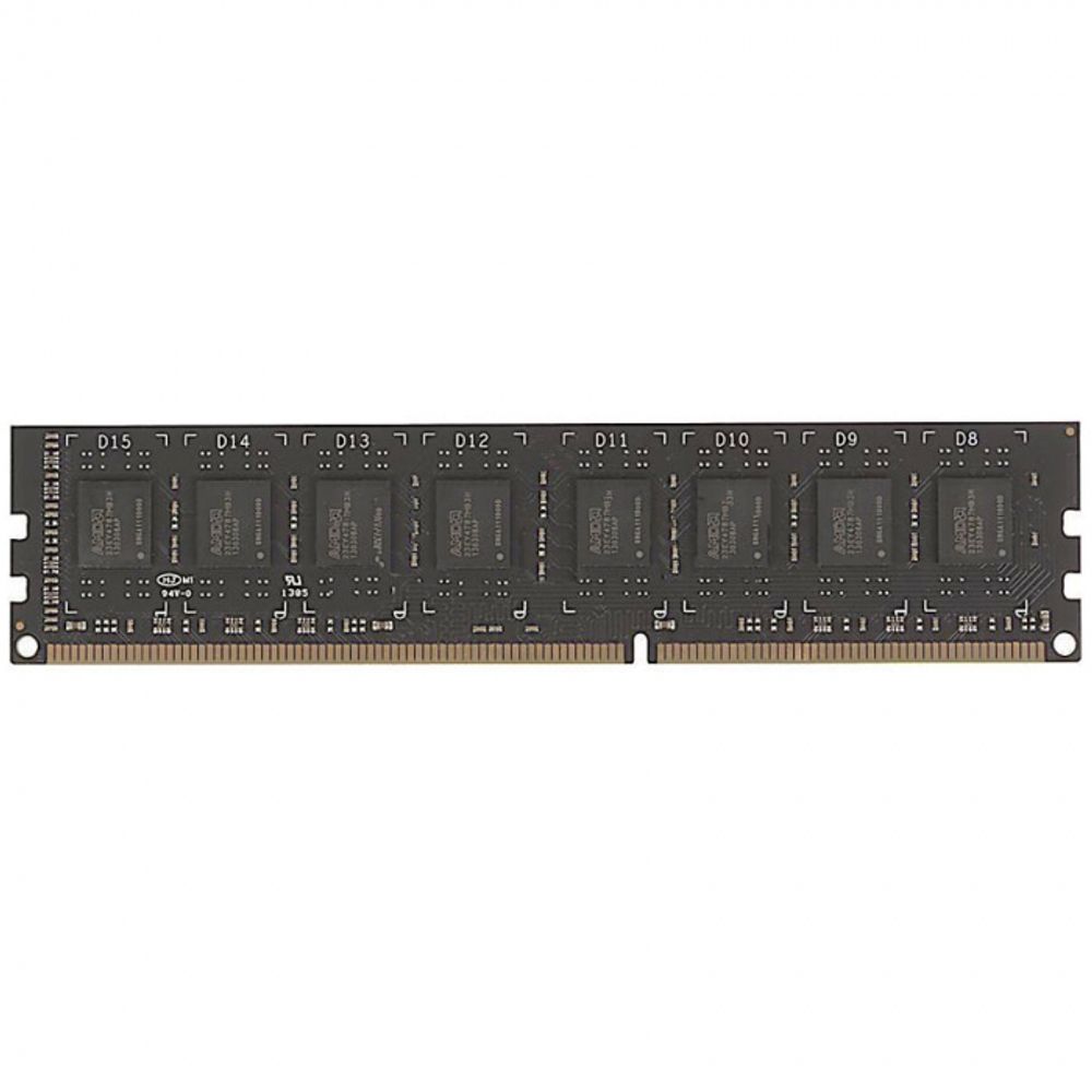 Модуль памяти AMD Radeon 8GB  DDR3 1333 DIMM R3 Value Series Black R338G1339U2S-UO Non-ECC, CL9, 1.5V, Bulk R338G1339U2S-UO (180039) (182743)