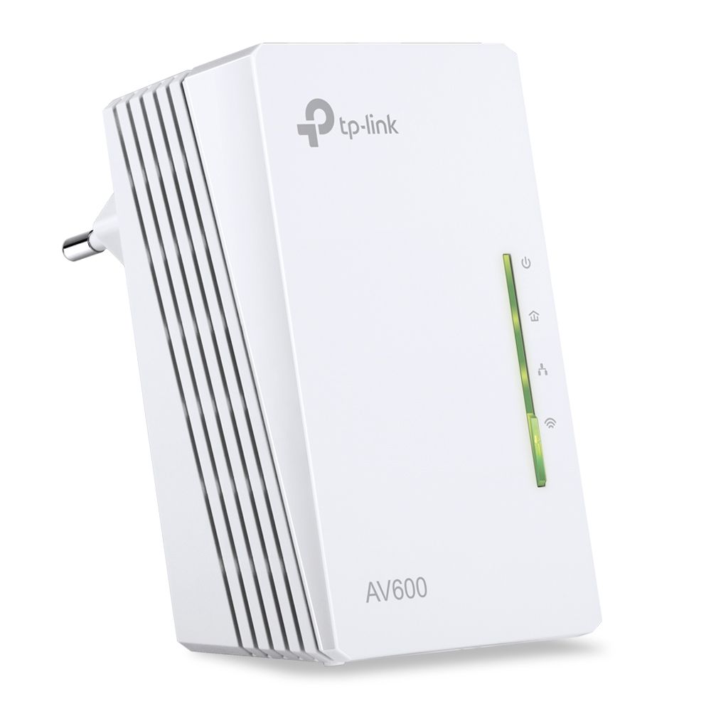 Адаптер Powerline TP-LINK Bad Pack TL-WPA4220 AV600 300 Мбит/с Wi-Fi усилитель сигнала Powerline, скорость передачи данных Powerline — до 600 Мбит/с, 2,4 ГГц, 802.11b/g/n, 2 порта Fast Ethernet, стандарт HomePlug AV, Plug and Play, {24} (032241)
