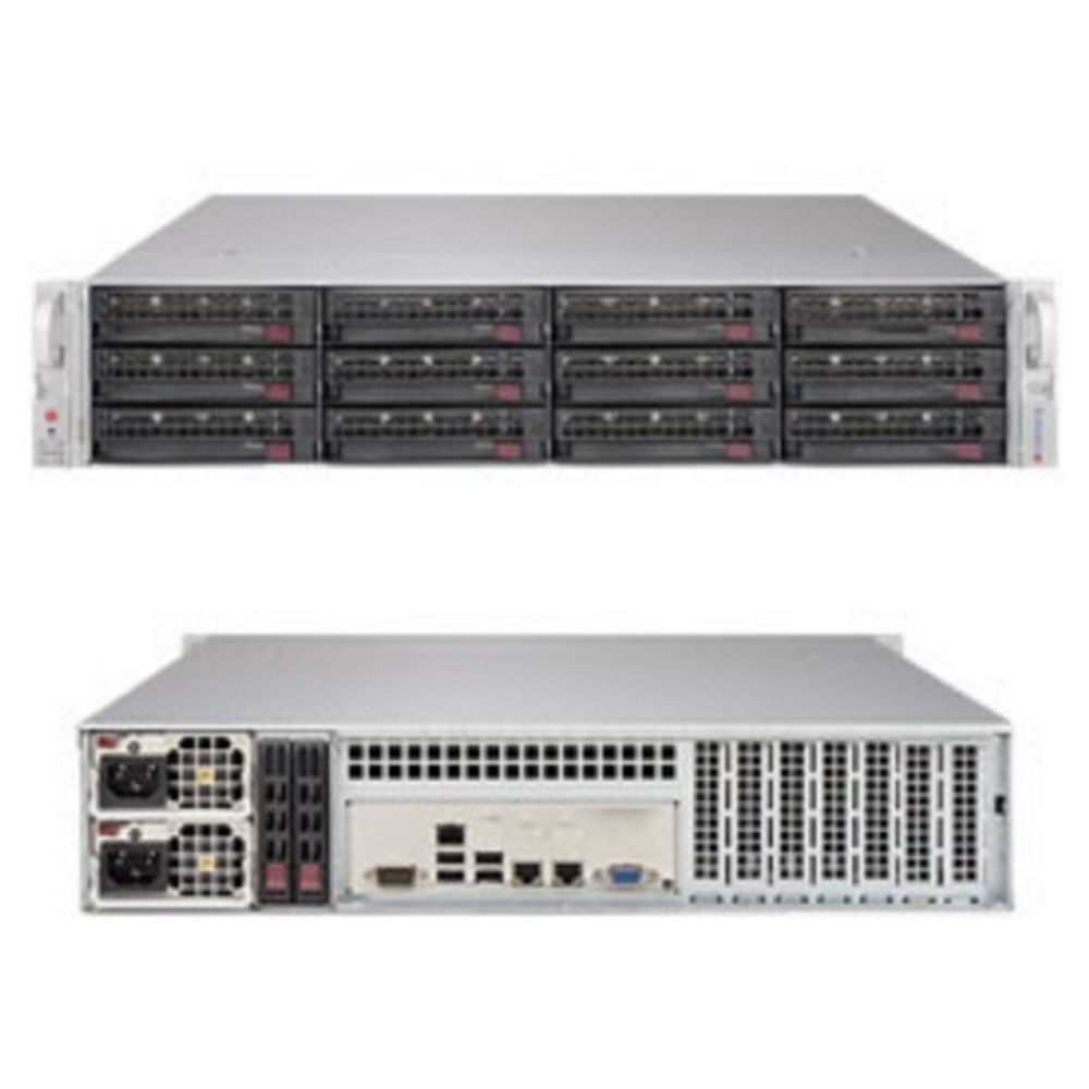 Платформа системного блока SuperMicro SSG-6029P-E1CR12T 2U, CSE-826BE1C4-R1K23LPB SAS3 (Broadcom 3108 AOC) RAID 0, 1, 5, 6, 10, 50, 60 SATA3 (6Gbps) RAID 0, 1, 5, 10 (287482)