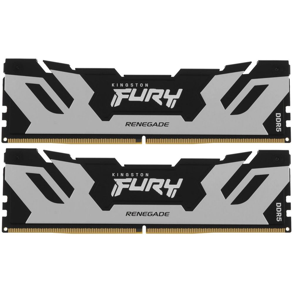 Модуль памяти Kingston 48GB DDR5 8000 FURY Renegade Silver/Black Non-ECC Unbuffered DIMM (Kit 2*24gb) CL38