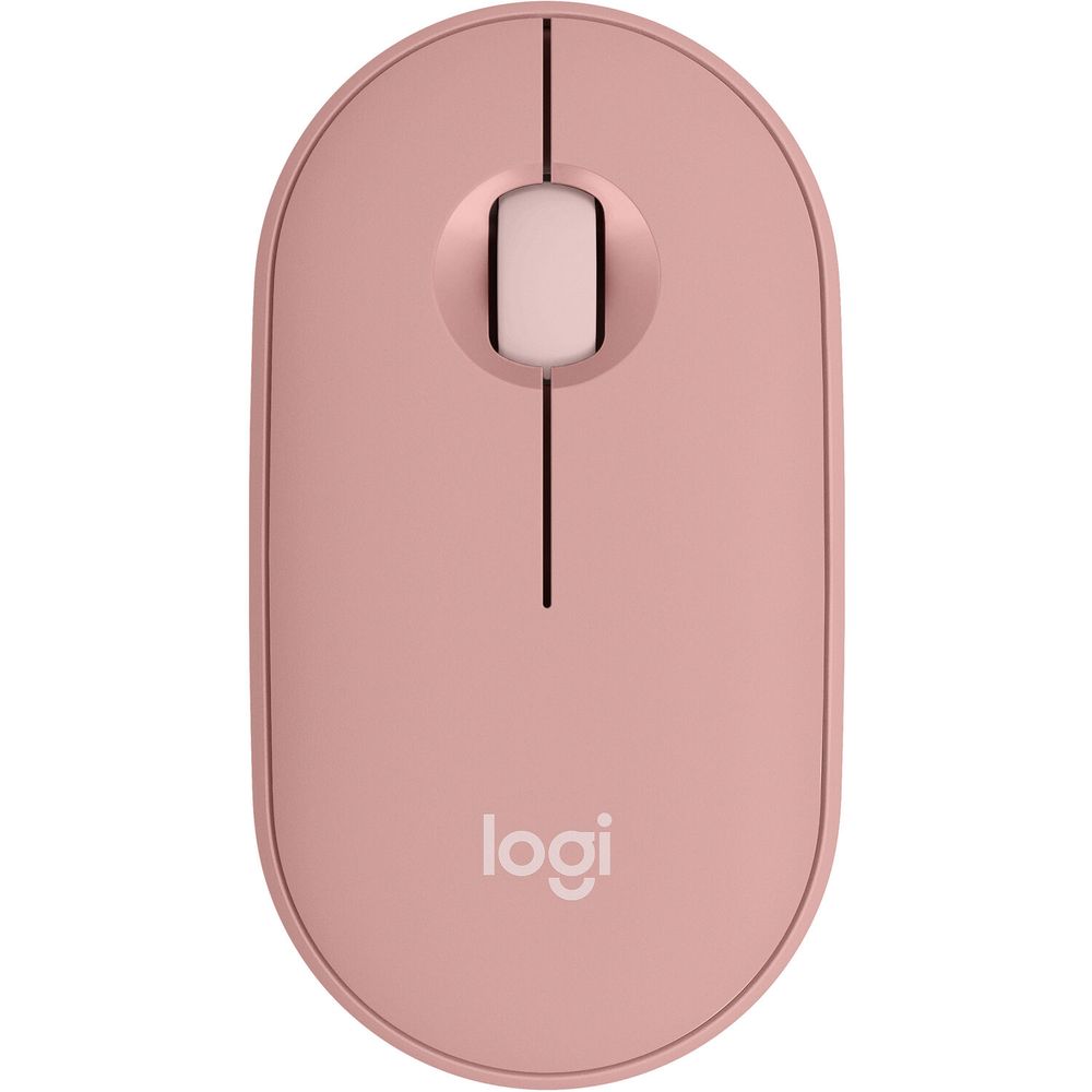 910-007014 - LOGITECH M350S Pebble 2 Bluetooth Mouse - TONAL ROSE