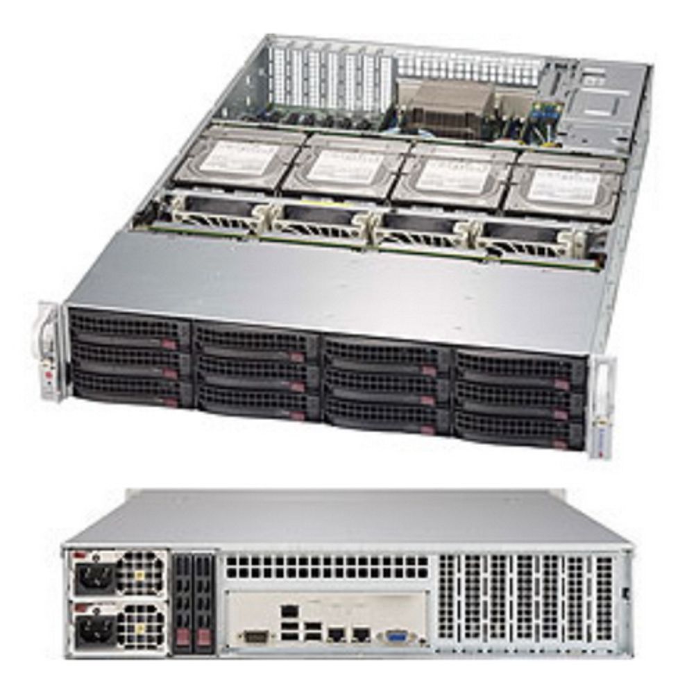 Платформа системного блока SuperMicro SSG-6028R-E1CR16T X10DRH-CT, CSE-829HTS-R1K02LPBP