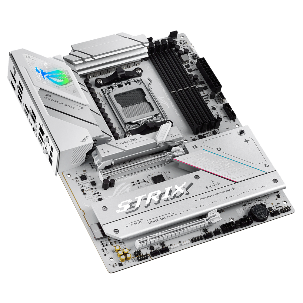 Материнская плата ASUS ROG STRIX B850-A GAMING WIFI AM5 ATX 4xDDR5 2xPCIEx16 4xM.2 2xUSB-C DP HDMI 2.5GLAN Wi-Fi 7