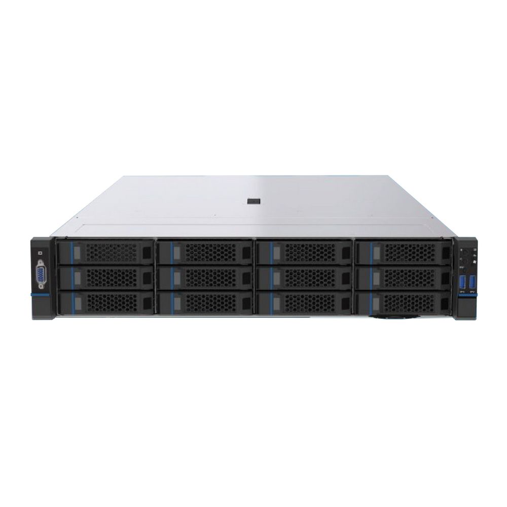 Серверная платформа CR212-780 (AMD) 2U; Dual AMD EPYC 7003/7002 Series Processors Rome/Milan platform up to 280W; 32xDDR4; Up to 12*2.5/3.5 HDD, optional for 8*u.2 ssd; 1+1 1300W redundant PSU