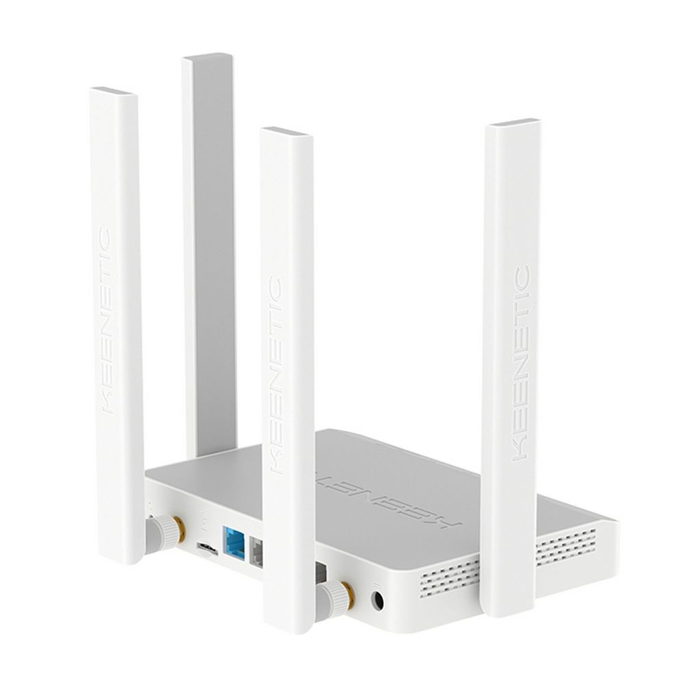 Маршрутизатор Keenetic Explorer 4G (KN-4910) Интернет-центр с модемом 4G, Mesh Wi-Fi 5 AC1200 и 4-портовым Smart-коммутатором